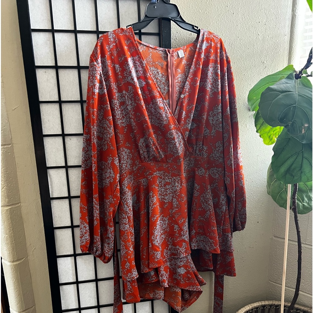 Women’s romper great colors for fall